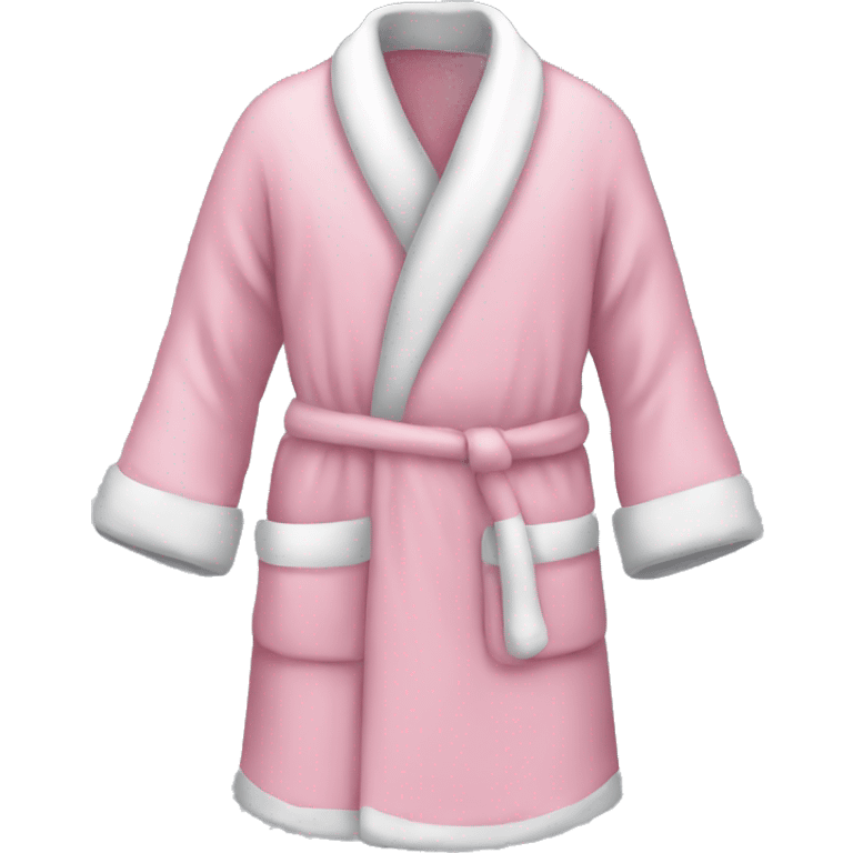  light pink Christmas robe emoji