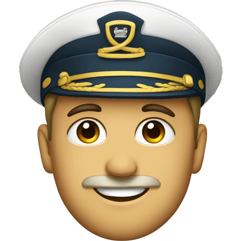 Ship Captain Hat emoji