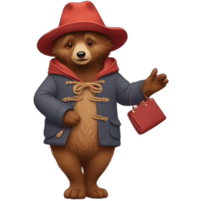 paddington namaste emoji