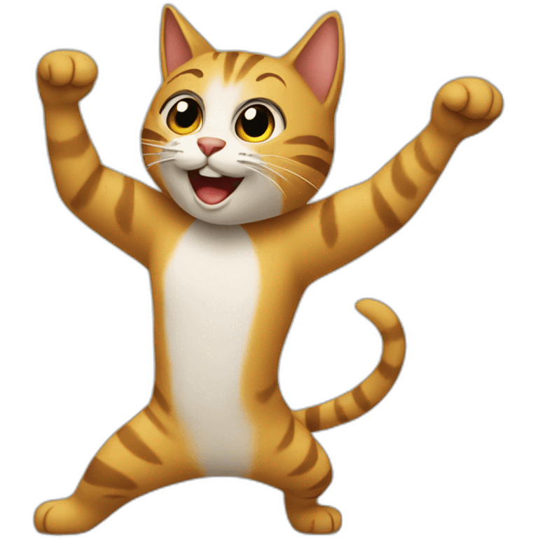 gato bailando emoji