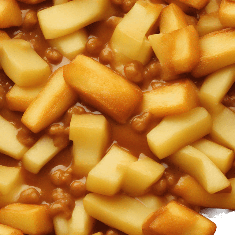 Poutine qui mange emoji