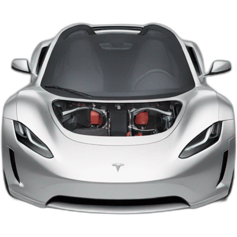 Tesla roadster emoji