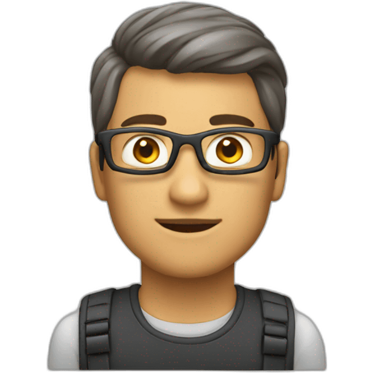 A programmer using Swift emoji