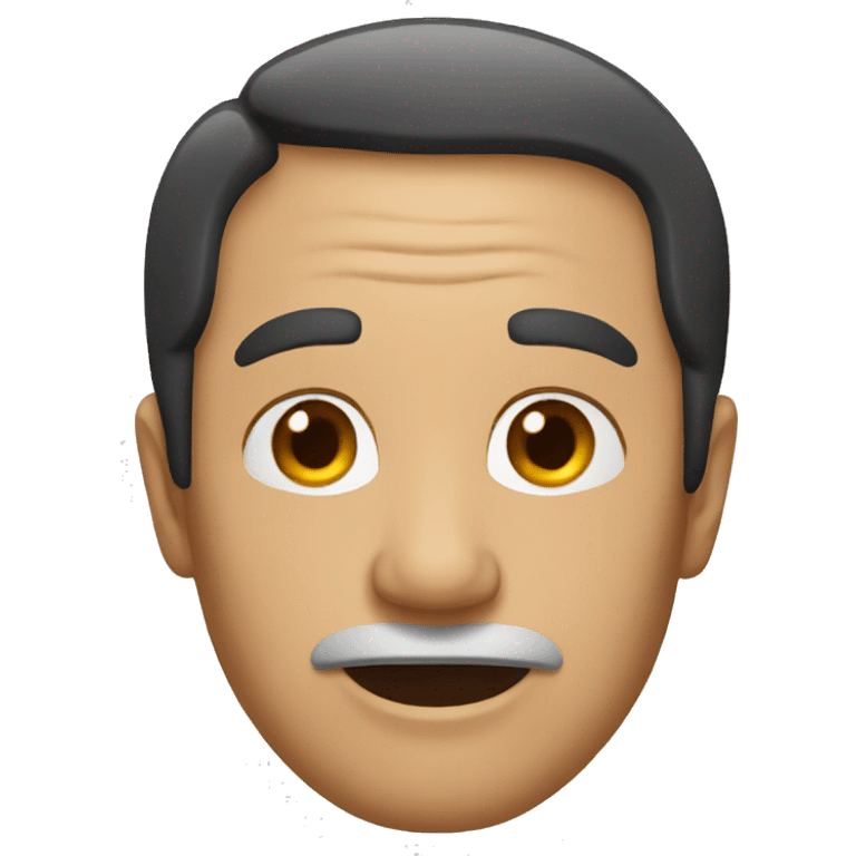 grand father with black hair emoji