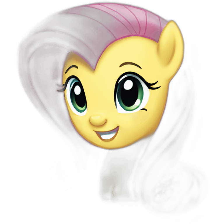 Fluttershy my little pony emoji