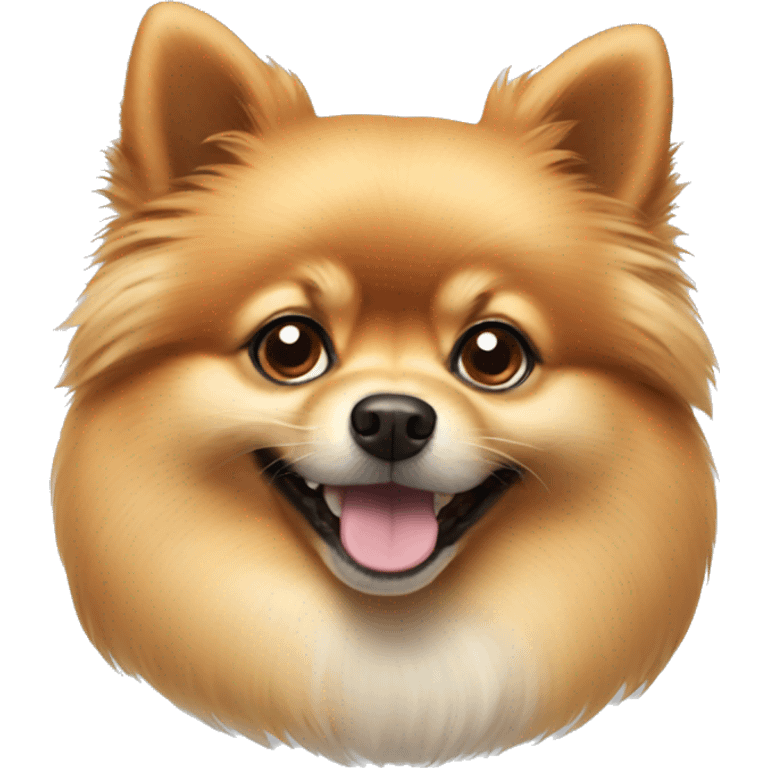 Pomeranian dog emoji