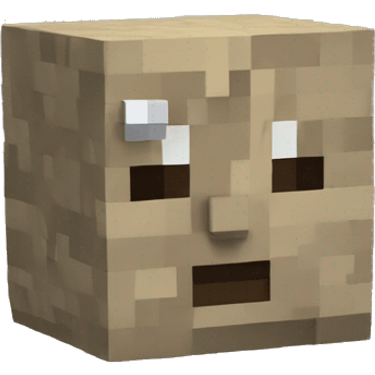 Text hyvoxel block Minecraft  emoji