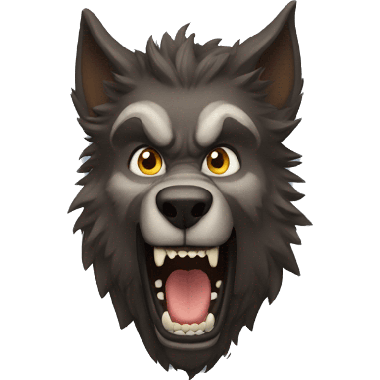 Werewolf emoji