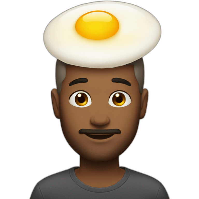 adrian with egg on his head gay emoji