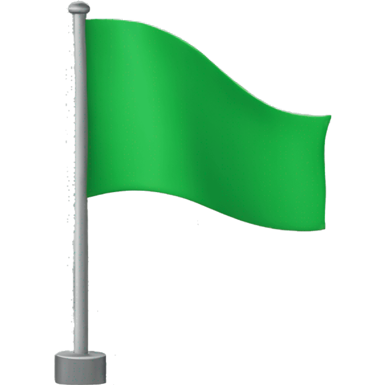 Green flag emoji