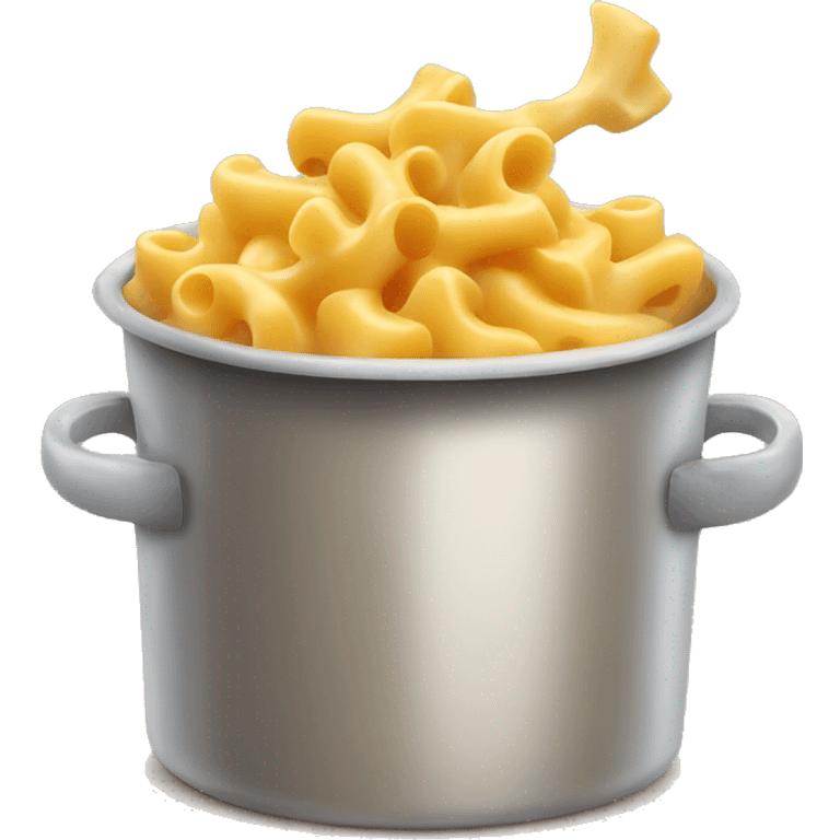 Macaroni and cheese in a pot emoji