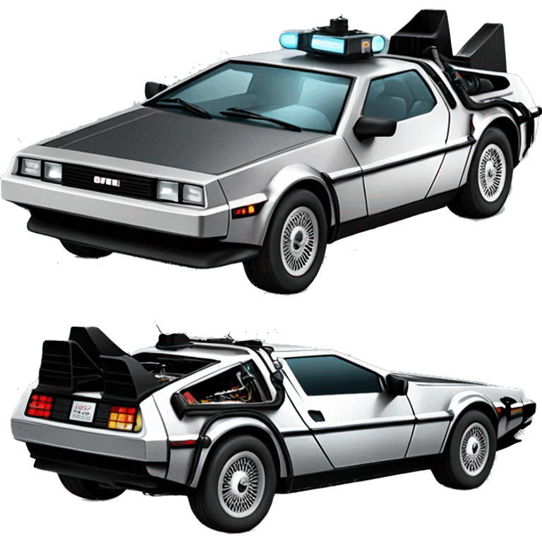 Delorean Dmc-12 emoji