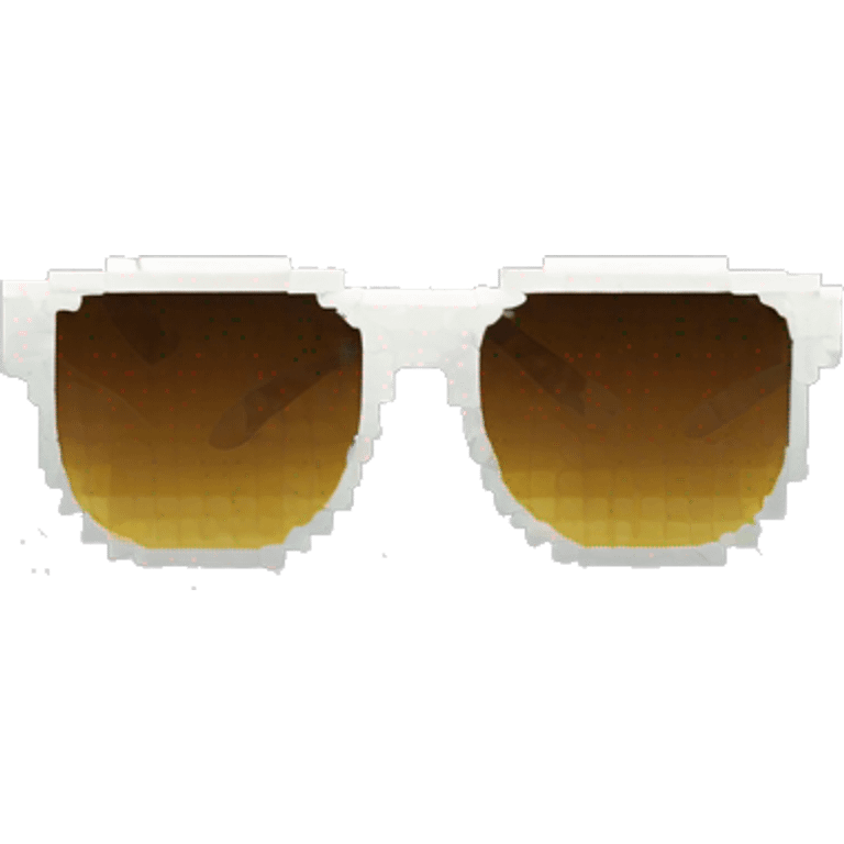 pixelated sunglasses emoji