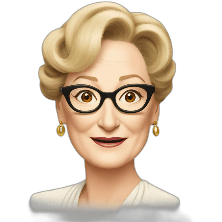 Meryl Streep emoji