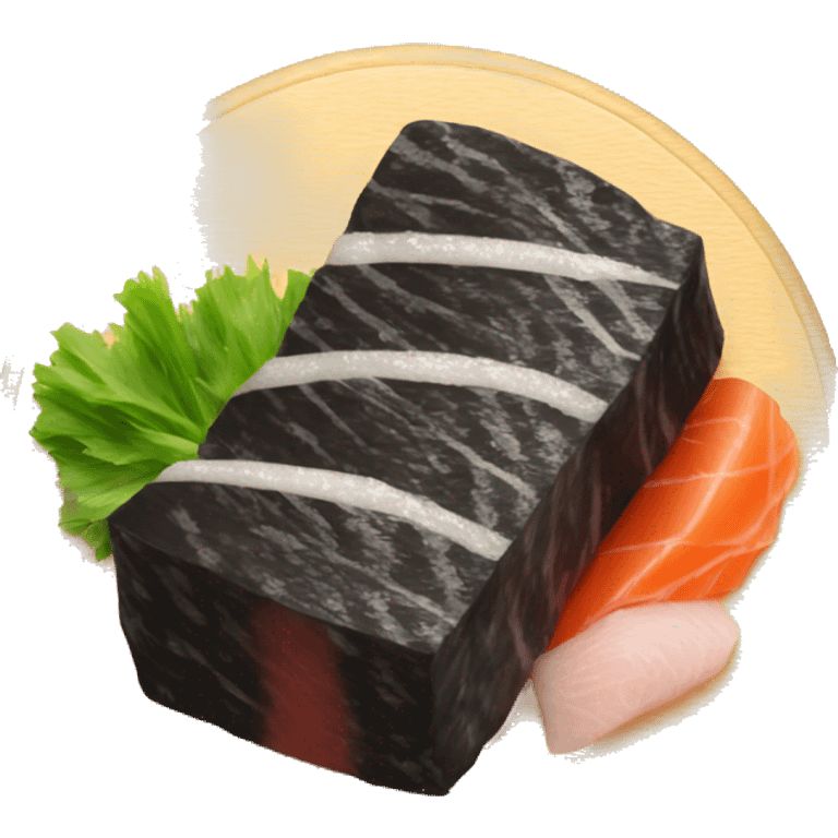 Wagyu sashimi  emoji