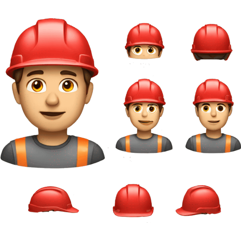 engineer with red helmet fix emoji