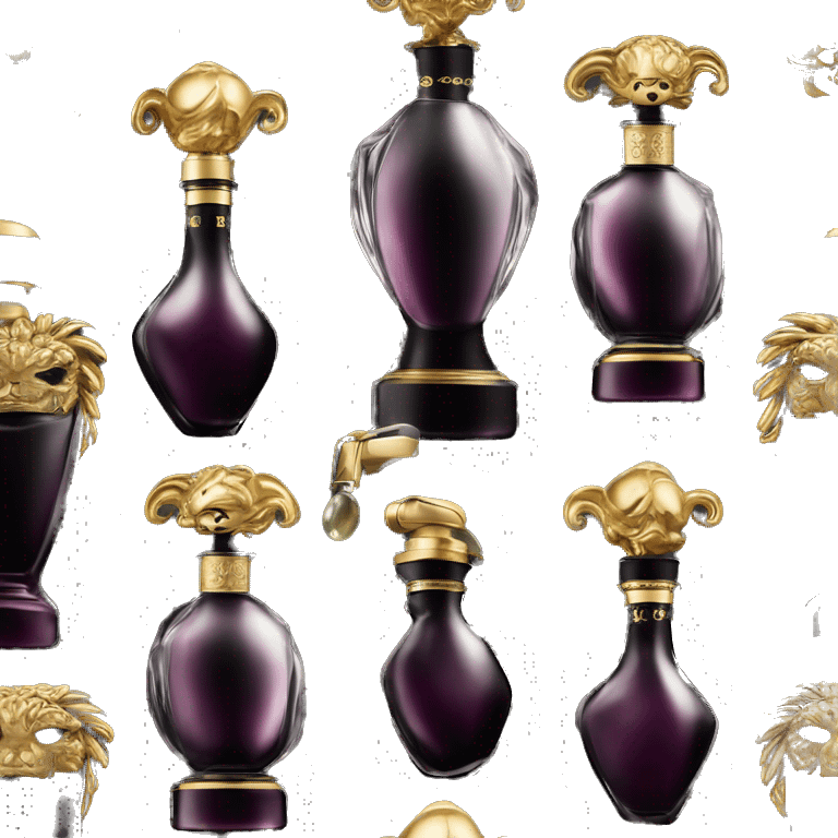 Versace Crystal noir perfume bottle emoji