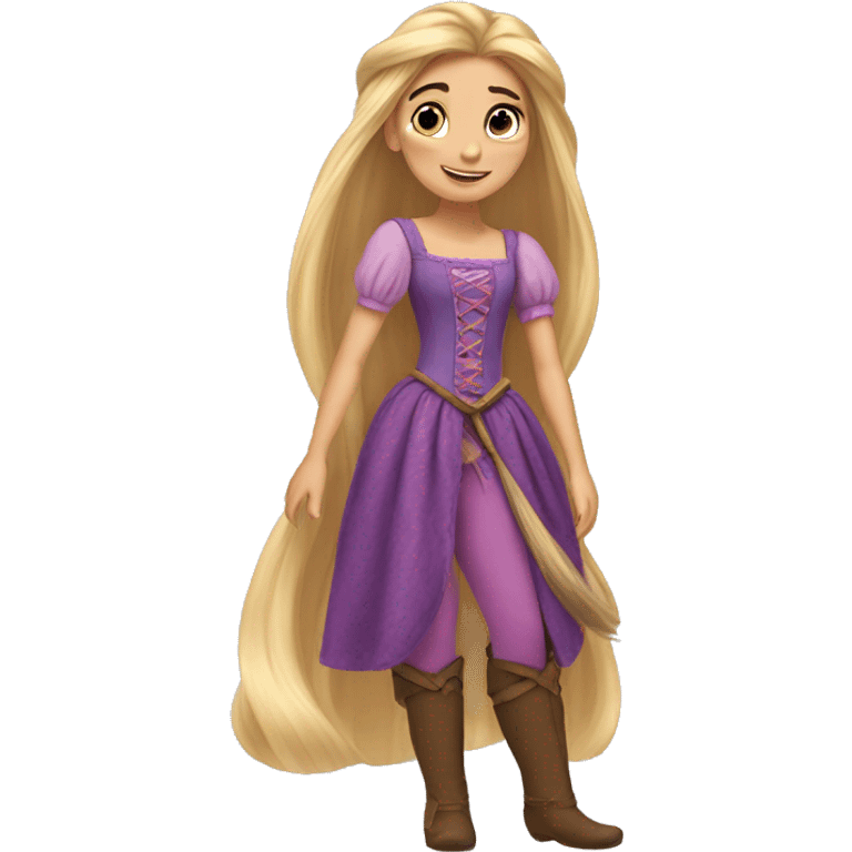 Rapunzel emoji