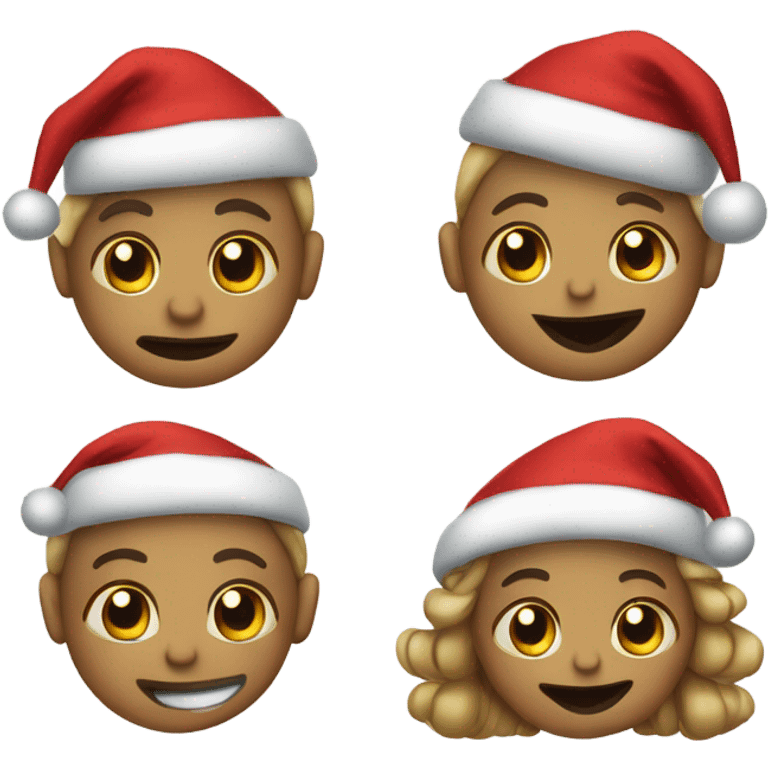 Merry Christmas naughty or nice funny emoji