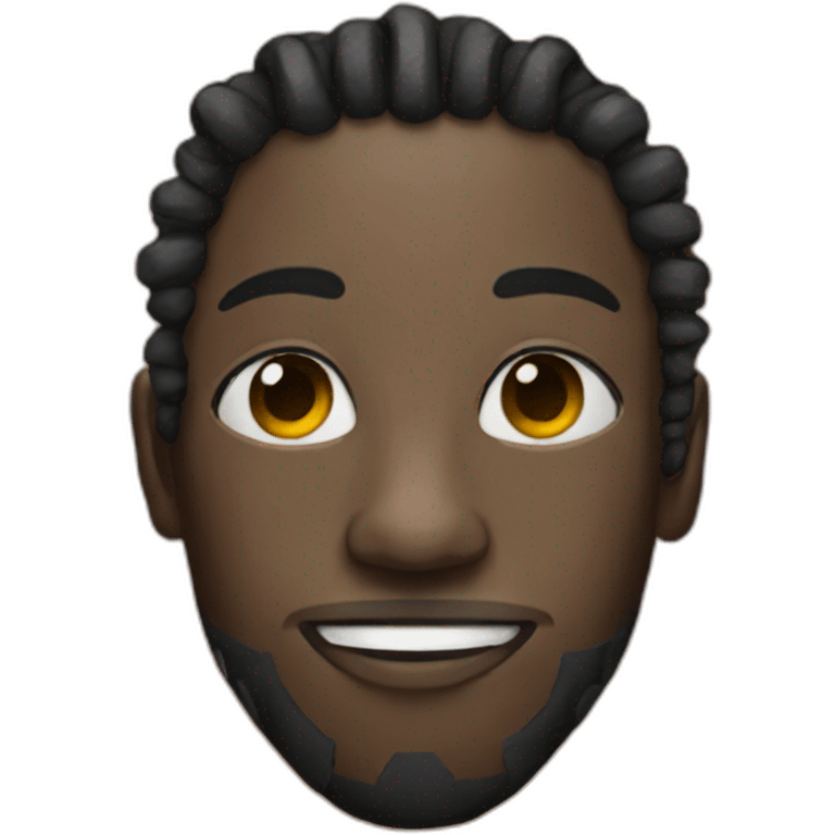 black man with dreads emoji