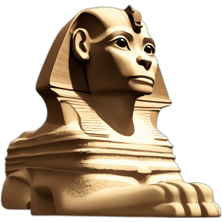 realistic Great Sphinx of Giza emoji