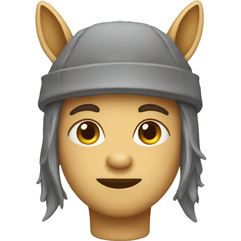 gemini emoji with donkey hat emoji