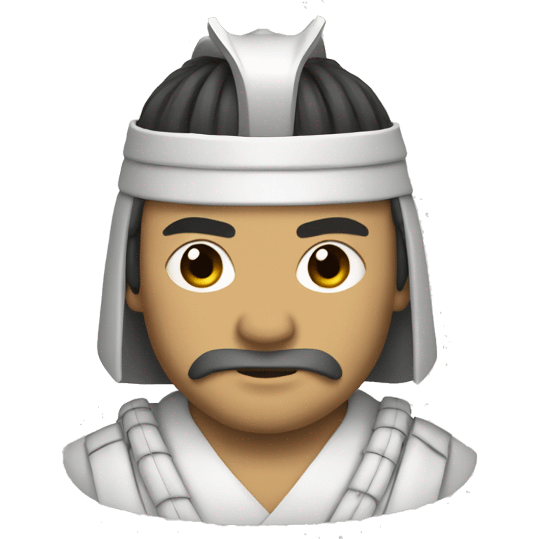 Samurai piel blanca emoji