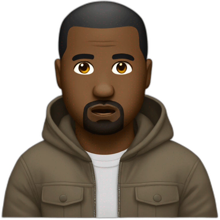 Kanye bear emoji