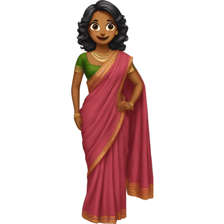 Saree emoji