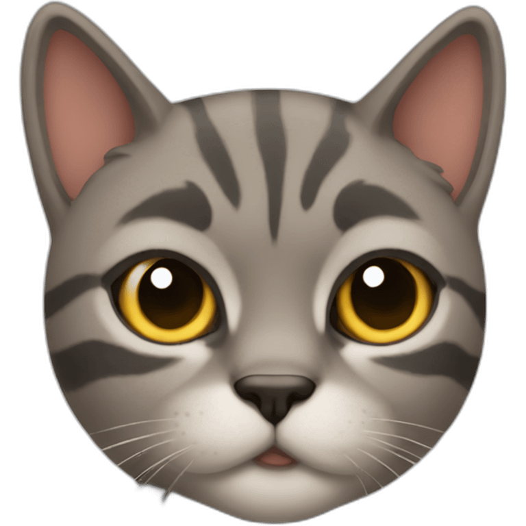 latino　muscular cat emoji