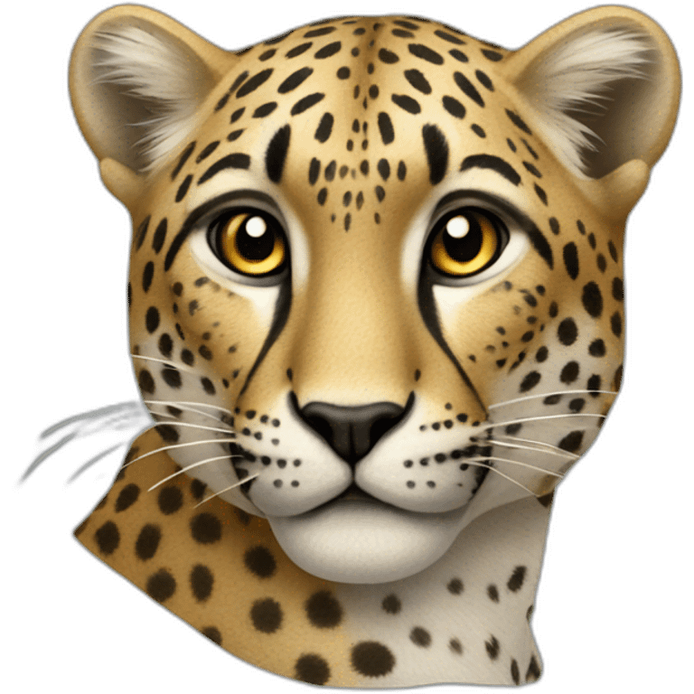 Guépard qui court emoji