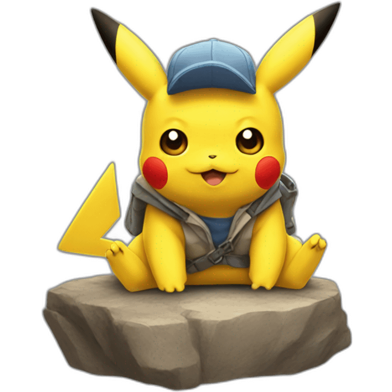 Pikachu fantôme emoji