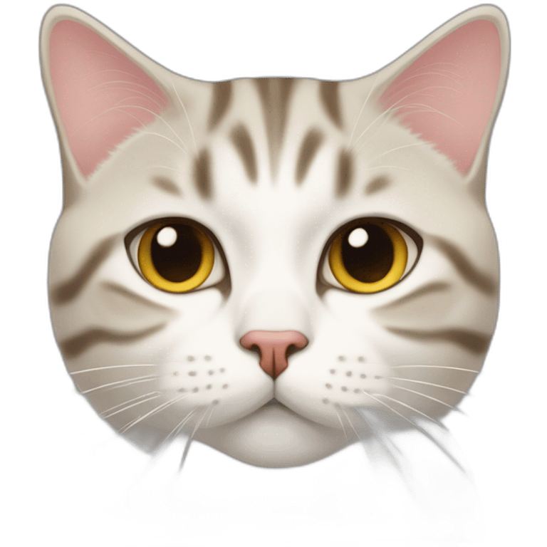 American–shorthair–cat–fat emoji