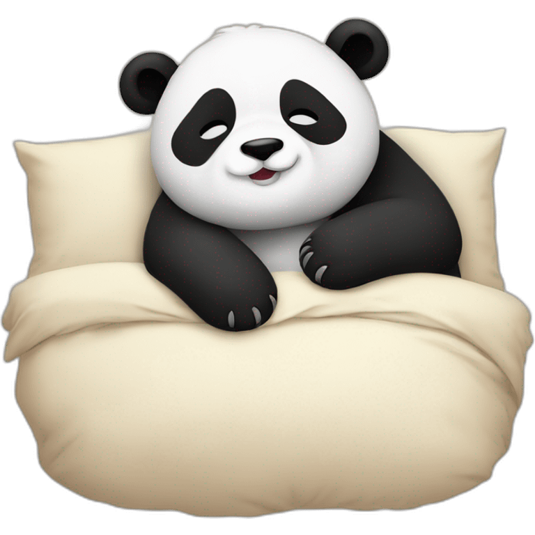 panda sleepinh emoji