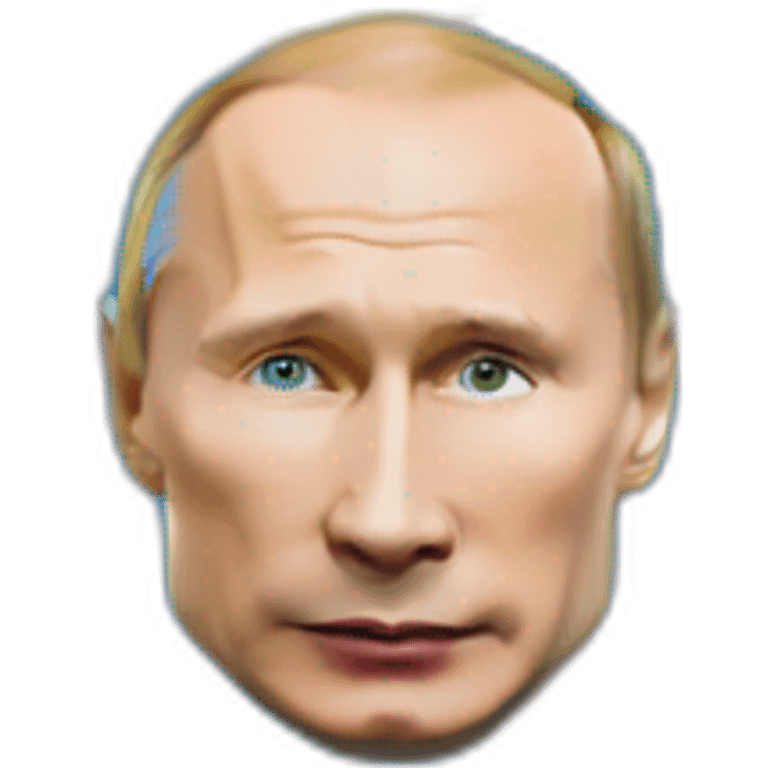 Putin loves ukraine flag emoji