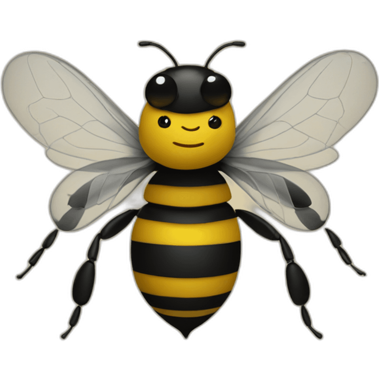 Big Bee with brendi emoji