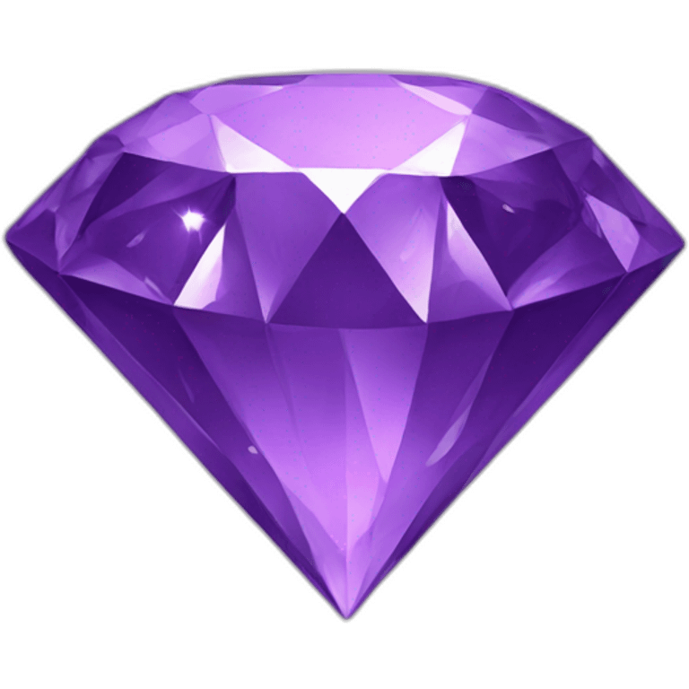 purple diamond emoji