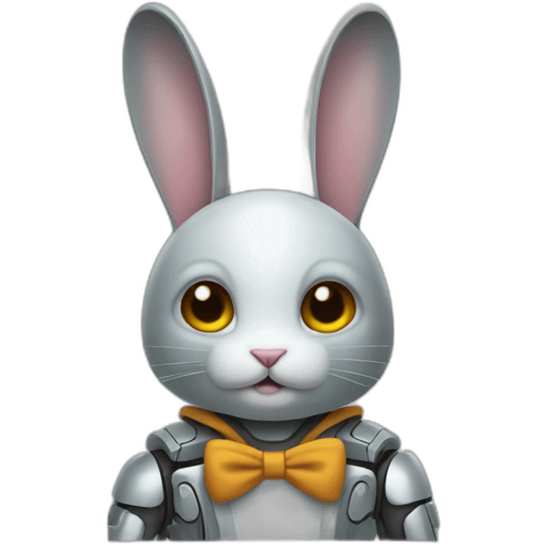 robot rabbit emoji