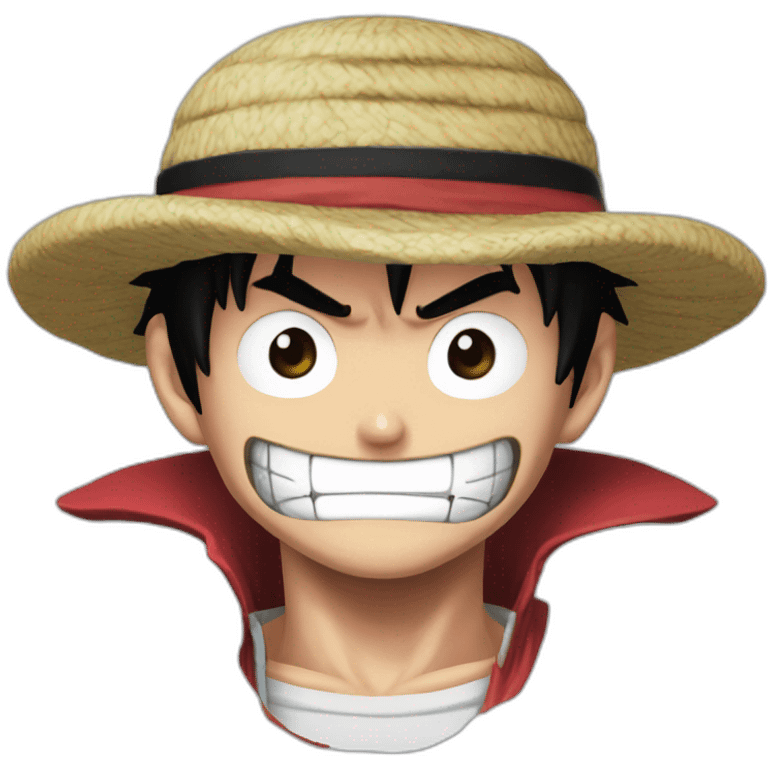 Luffy Gear five emoji