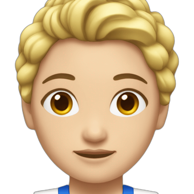 Mujer Gimnasia rítmica emoji