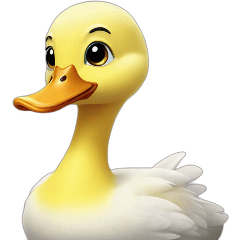 Magic duckling emoji