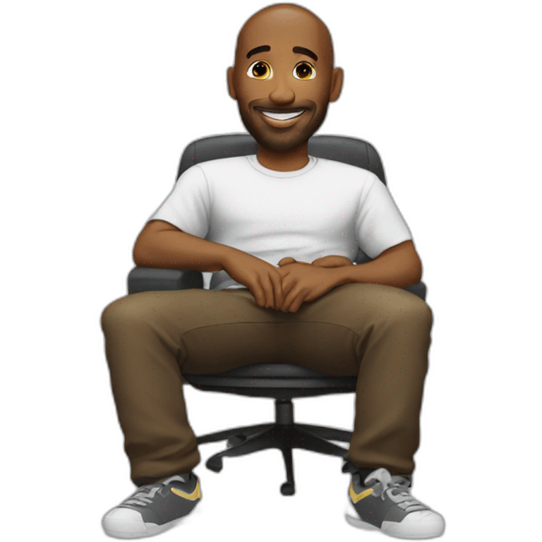 kobe brant is relaxing emoji