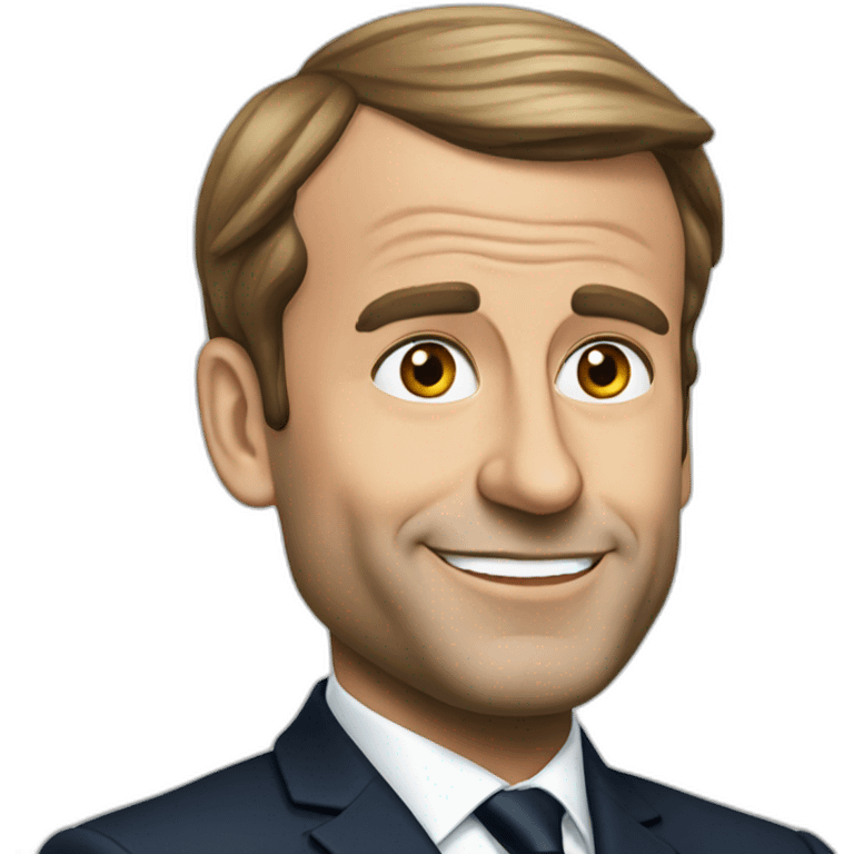 President Macron emoji