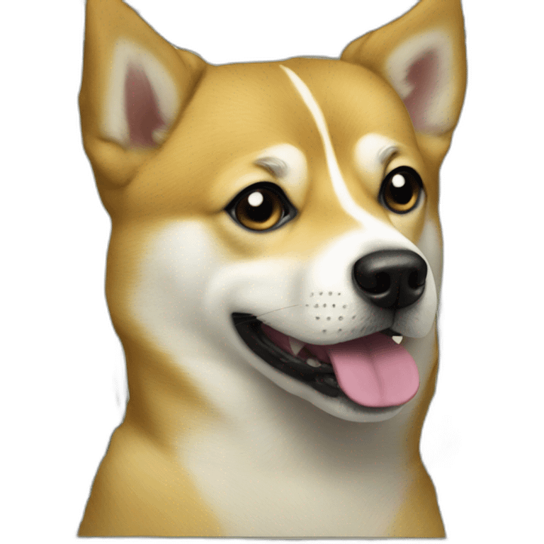 doge on a dollar bil emoji