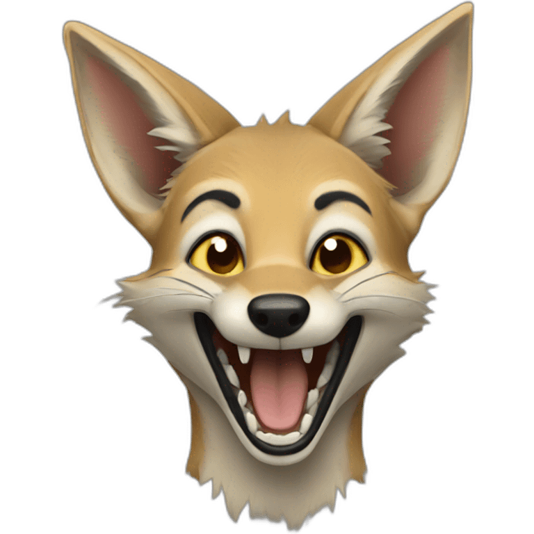 jackal laughg emoji