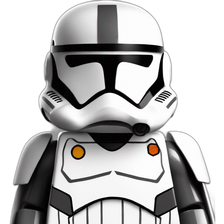 Stikcer of Lego Star Wars Trooper emoji