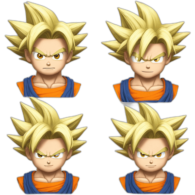 Goku super saiyan emoji