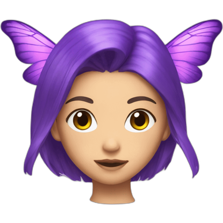 Psylocke butterfly emoji