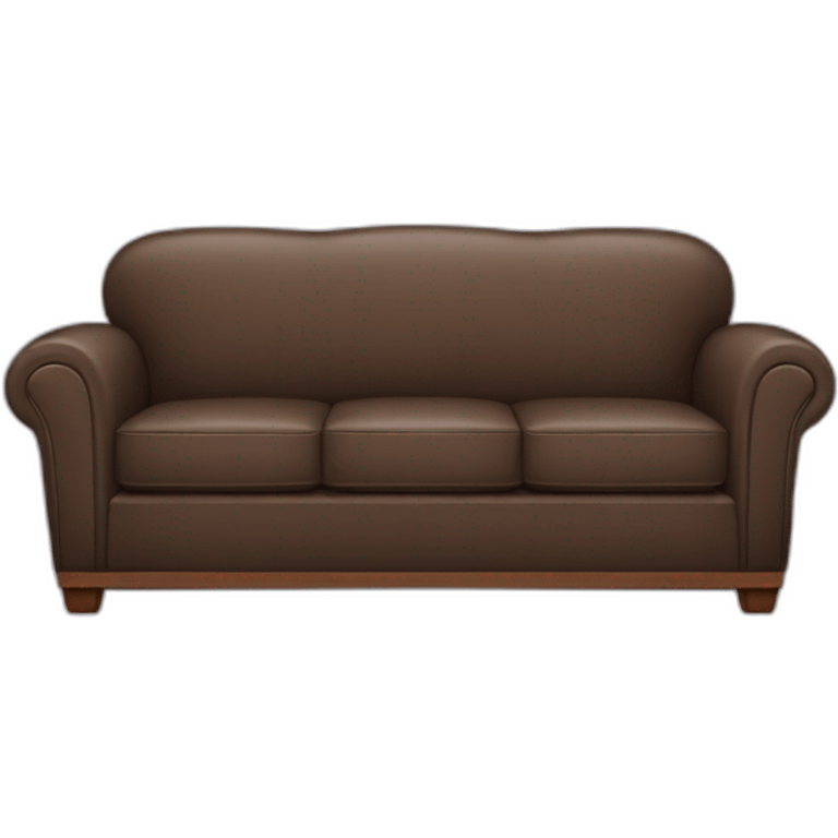 The couch from tv show friends emoji