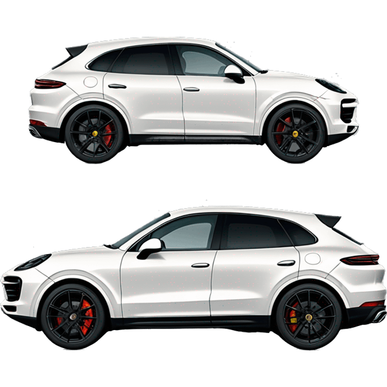 Porsche cayenne turbo coupe  emoji